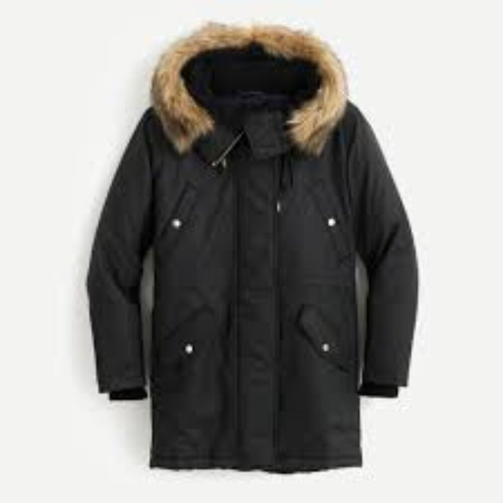JCREW Perfect winter parka with eco-friendly PrimaLoft® FULLY DRY CLEANED